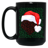 Im Proud Of Our Family Im Proud Of You Im Proud Of My Christmas Version Black Coffee Mug