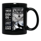 Insede You Black Coffee Mug - Black
