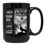 Insede You Black Coffee Mug - Black