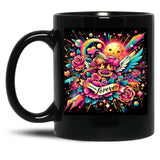 Inspiring Love Quotes - 135 Black Coffee Mug